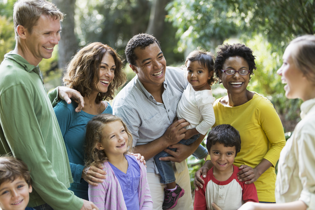 Photo of smiling people 