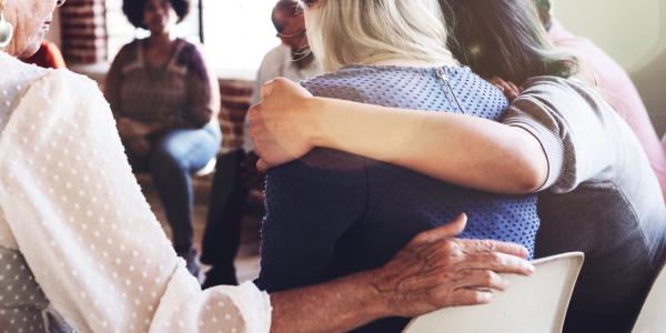 Photo of caring people